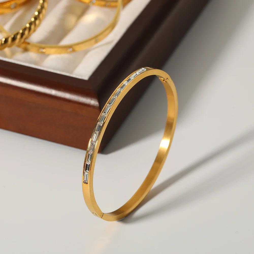 Pulseiras e Braceletes com Zircônia - Beverly Joias