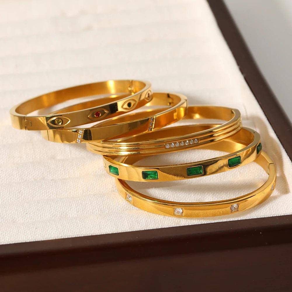 Pulseiras e Braceletes com Zircônia - Beverly Joias