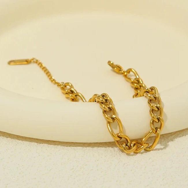 Pulseiras Elos Com Pérola Solitária - Beverly Joias