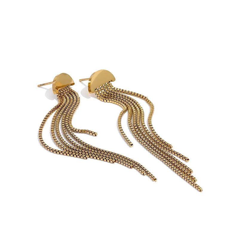 Brinco Longo com Tassel
