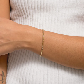 Pulseira Entrelaçada Minimalista