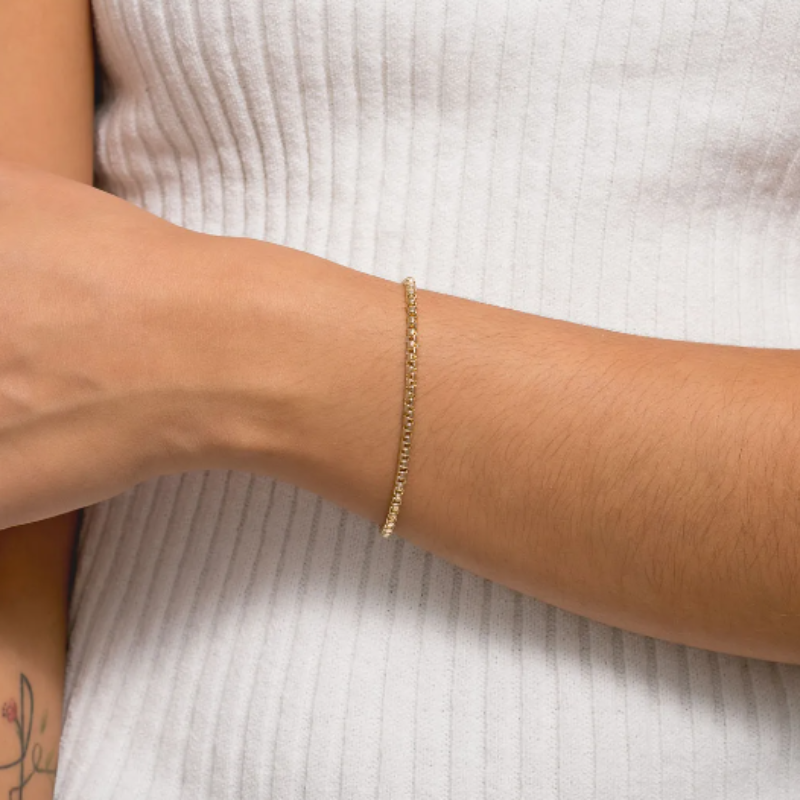 Pulseira Entrelaçada Minimalista
