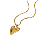 Colar Coração Dourado
