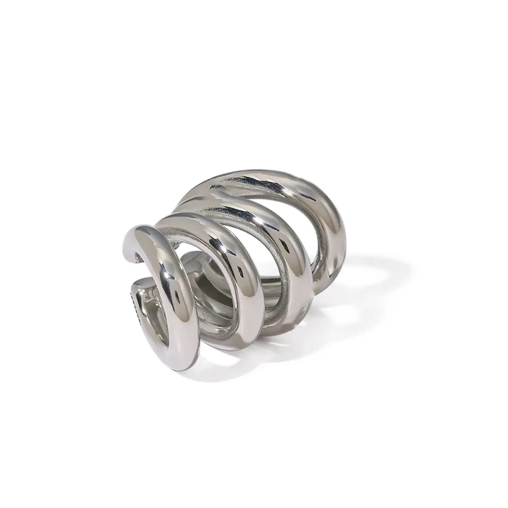 Brinco Ear Cuff Quatro Camadas