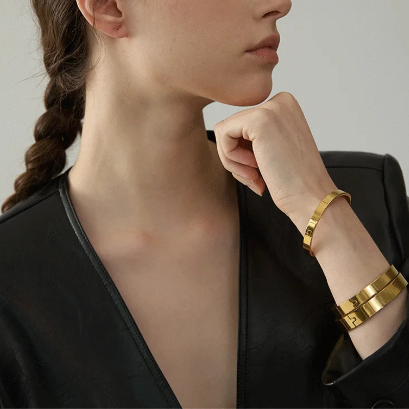 Pulseira Simples Textura Lisa