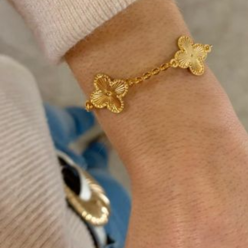 Pulseira Alhambra Dourada