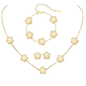 Conjunto Alhambra - Colar, Brinco e Pulseira