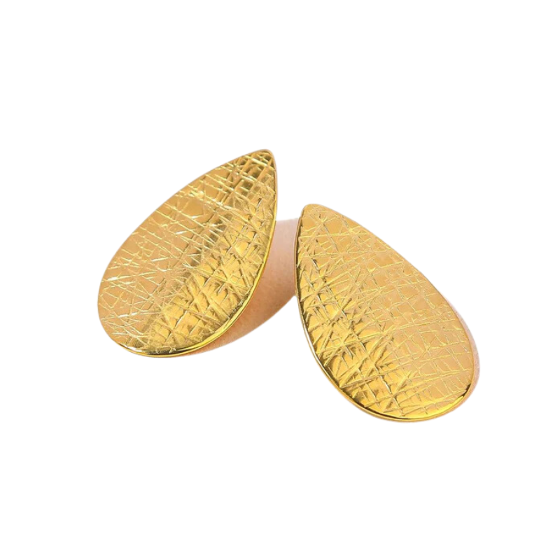 Brinco Gota Riscada