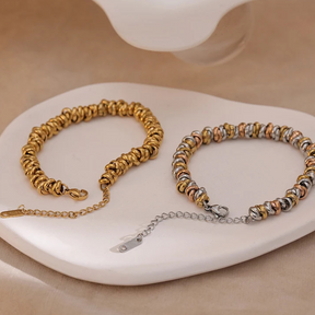 Pulseira de Bolinhas de Ouro