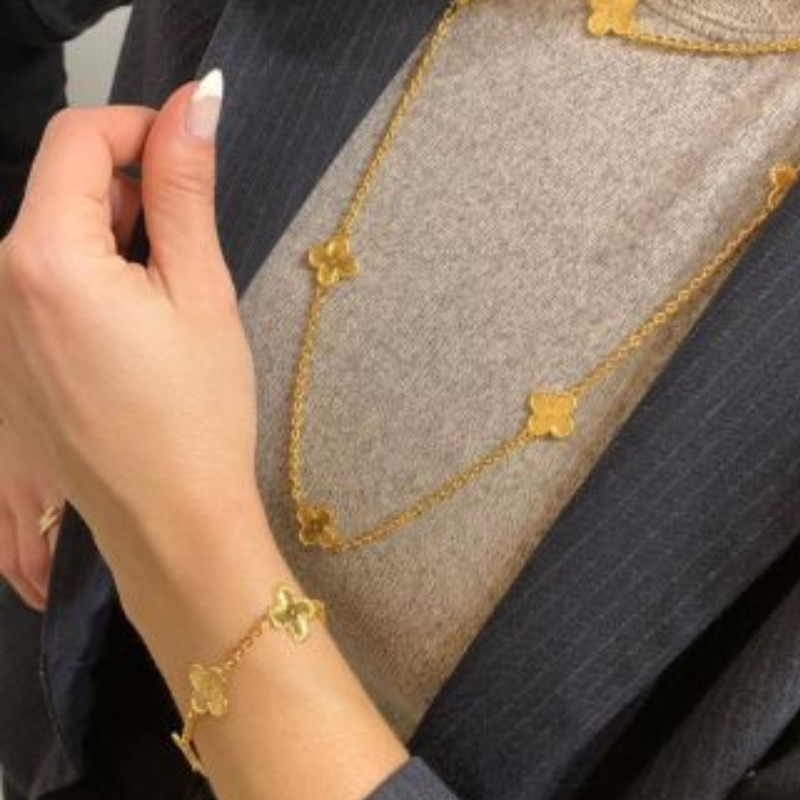 Pulseira Alhambra Dourada