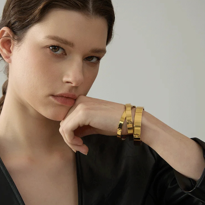 Pulseira Simples Textura Lisa