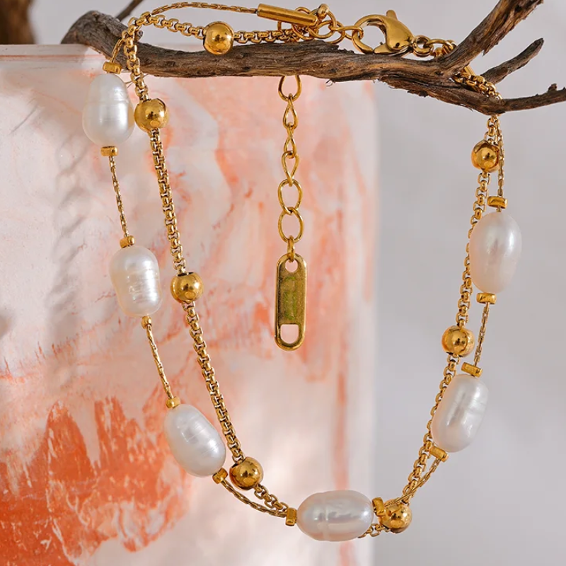 Pulseira com Pérolas