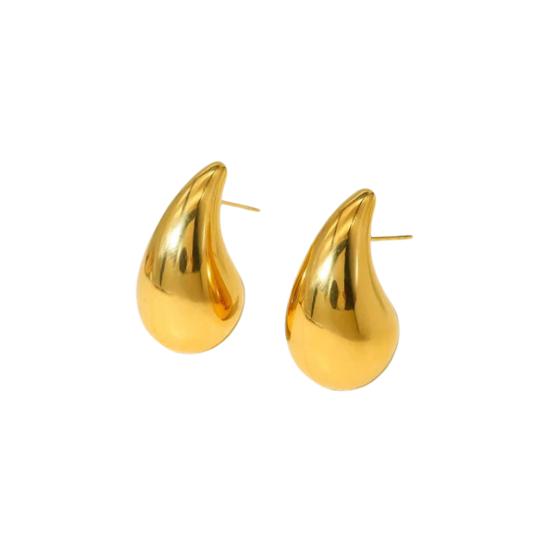 Brinco em Gota Pingo D'ouro