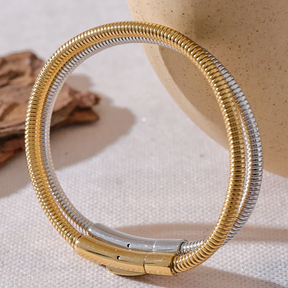 Pulseira Redonda de Cobra