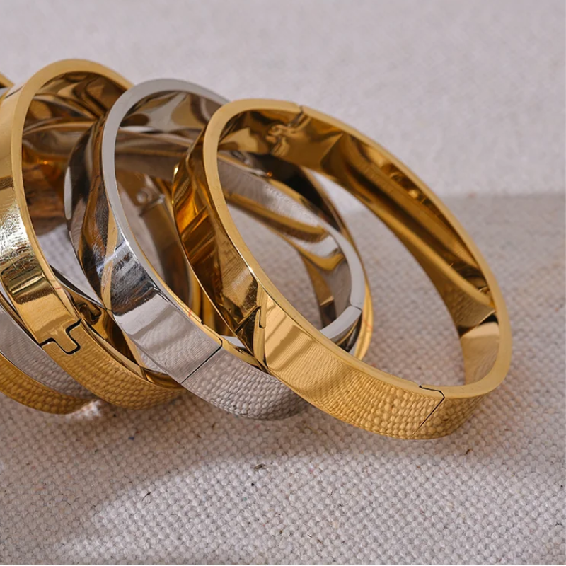 Pulseira Simples Textura Lisa