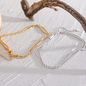 Pulseira Entrelaçada Minimalista