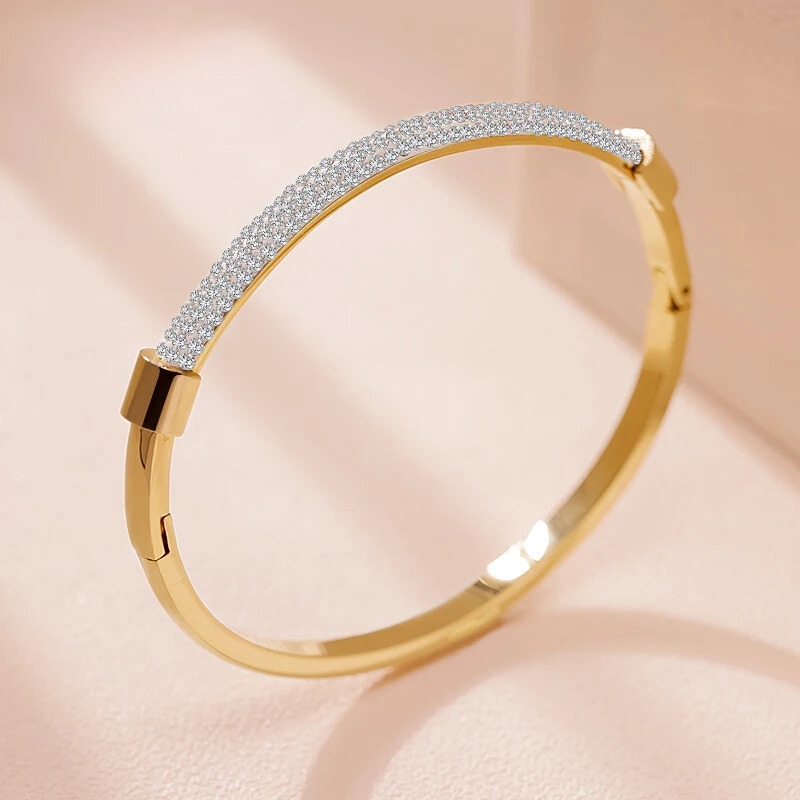 Pulseira Rígida Detalhada