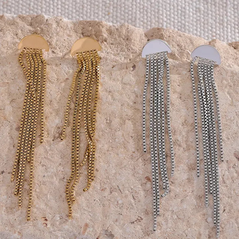 Brinco Longo com Tassel