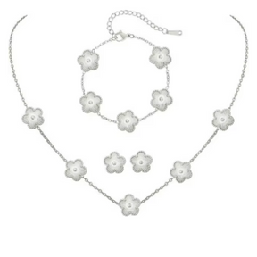 Conjunto Alhambra - Colar, Brinco e Pulseira
