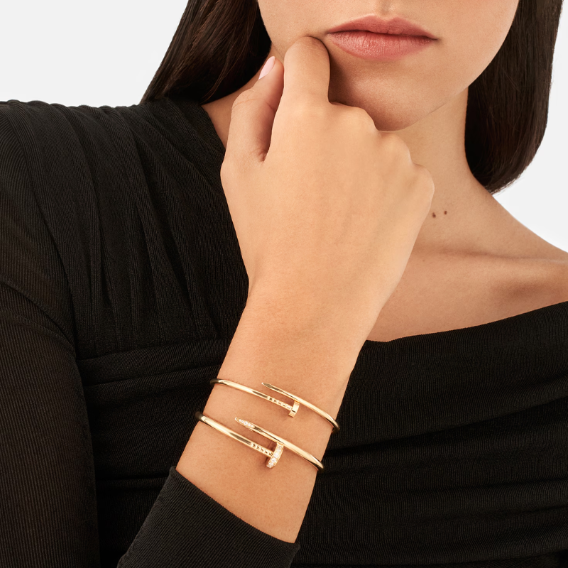 Pulseira Juste Un Clou Cravejada
