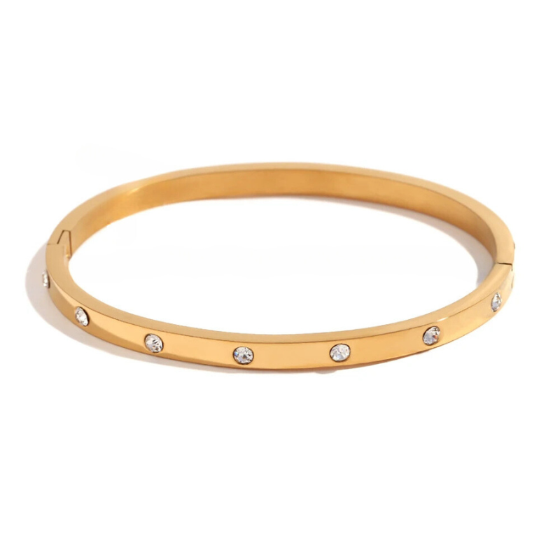 Pulseira Love Cravejado de Cristal