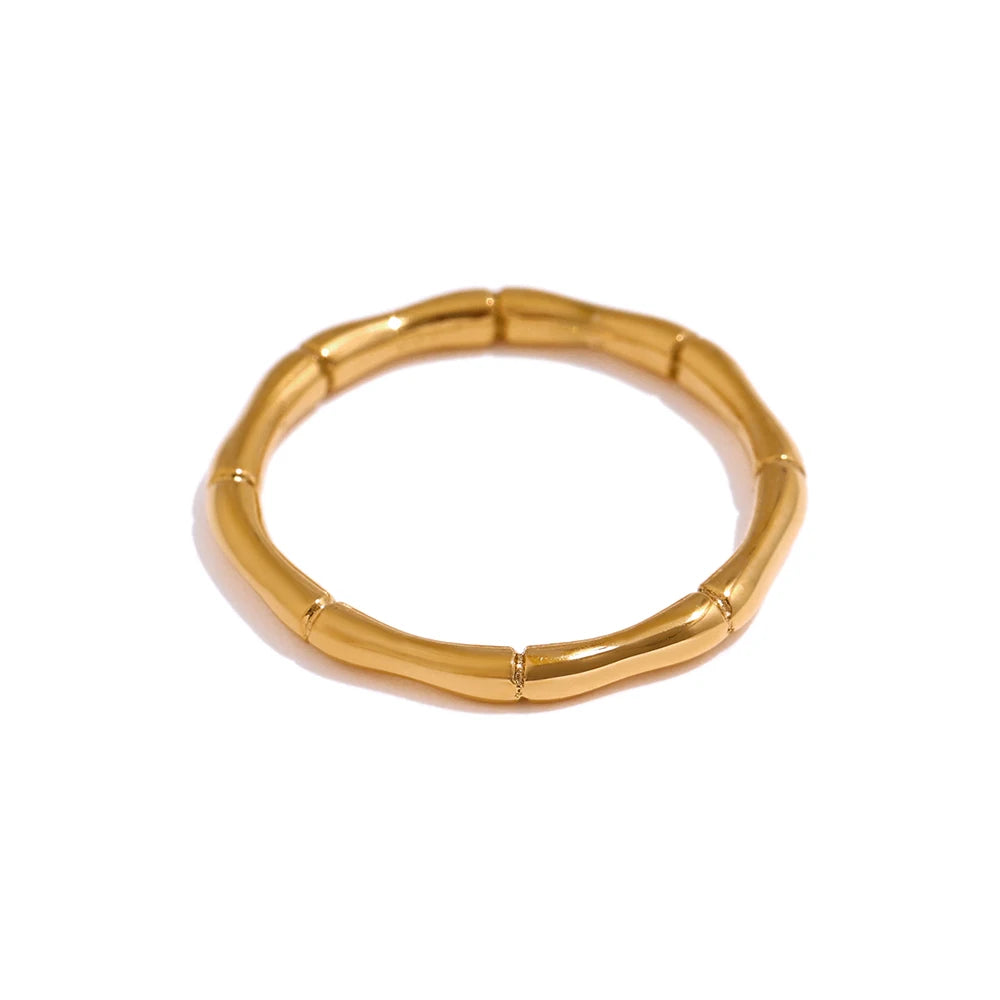 Anel Estilo Bamboo