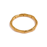 Anel Estilo Bamboo