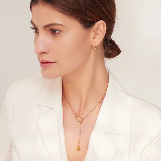 Colar de Corrente Long Bib