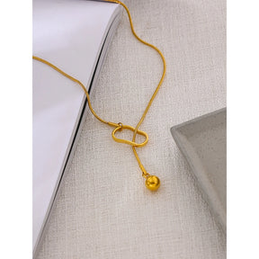 Colar de Corrente Long Bib