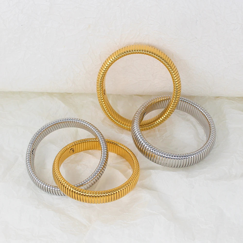 Pulseira Dupla Entrelaçada