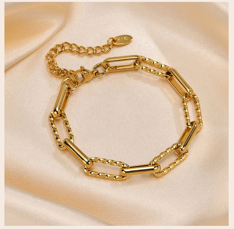 Pulseira Paperclip