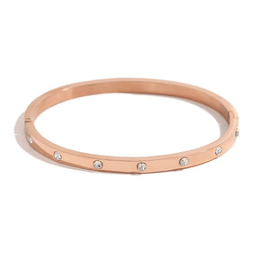 Pulseira Love Cravejado de Cristal