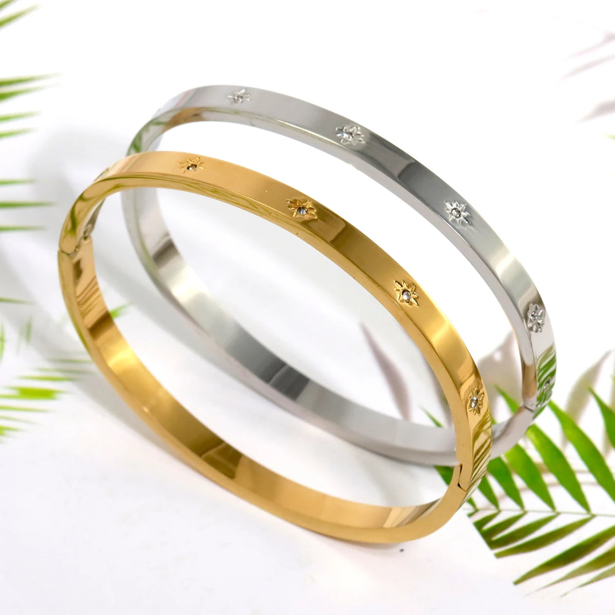 Pulseira Love com Estrela Cravejada de Zircônia