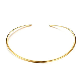 Colar de Gargantilha Neck Cuff