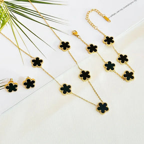 Conjunto Alhambra - Colar, Brinco e Pulseira