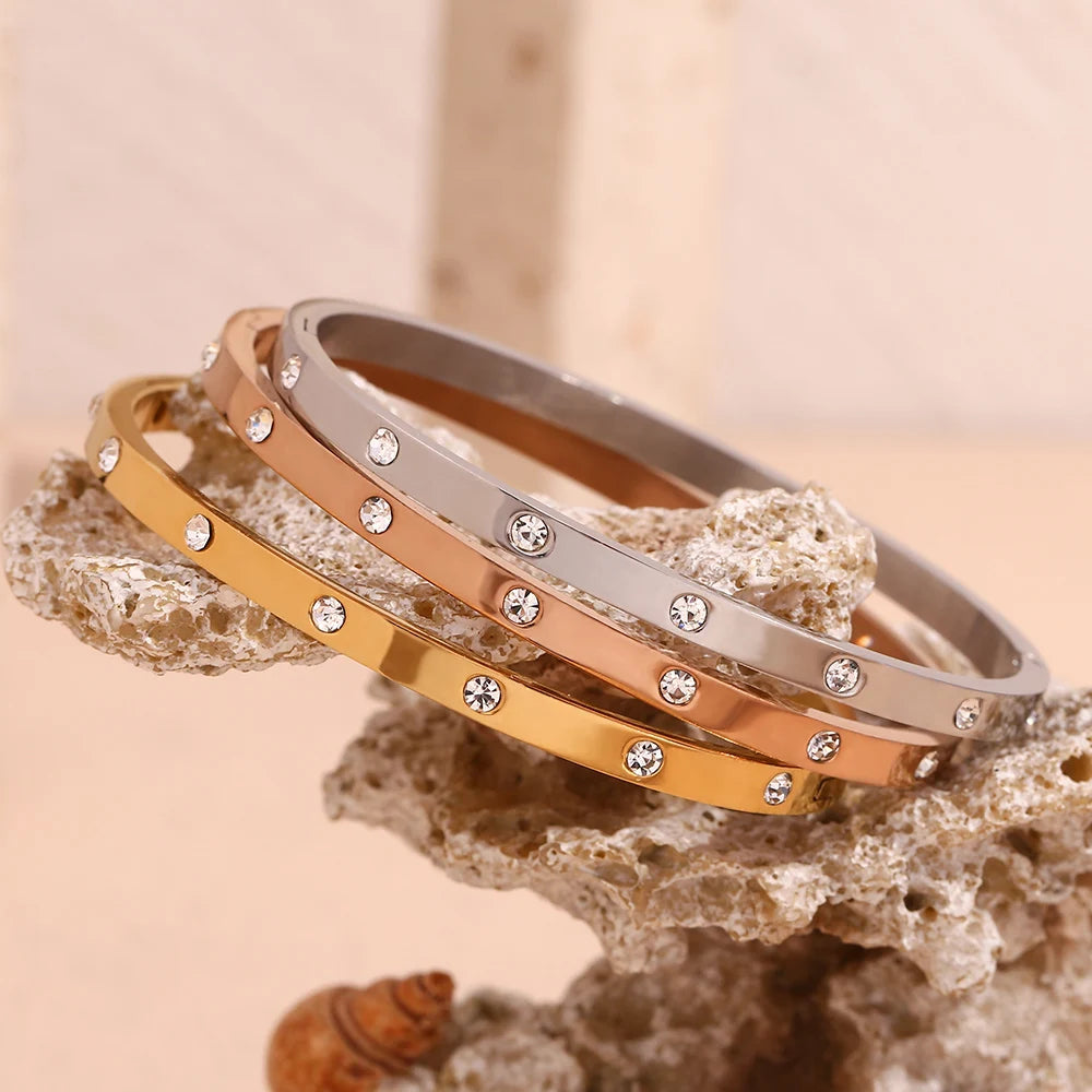 Pulseira Love Cravejado de Cristal