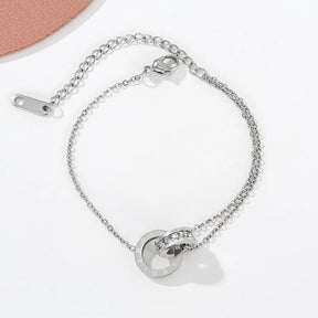 Conjunto Pingente Romano: Colar, Pulseira, Brinco