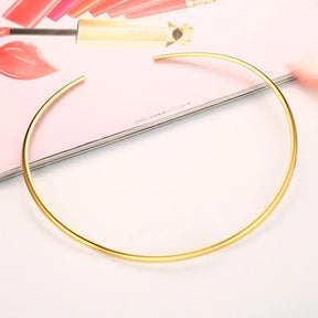Colar de Gargantilha Neck Cuff