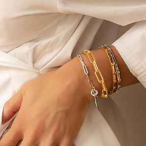 Pulseira Paperclip