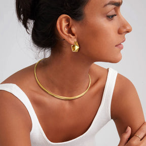 Colar de Gargantilha Neck Cuff