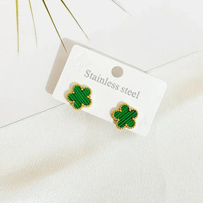Conjunto Alhambra - Colar, Brinco e Pulseira