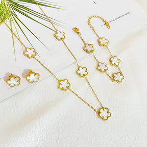 Conjunto Alhambra - Colar, Brinco e Pulseira