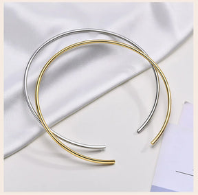 Colar de Gargantilha Neck Cuff