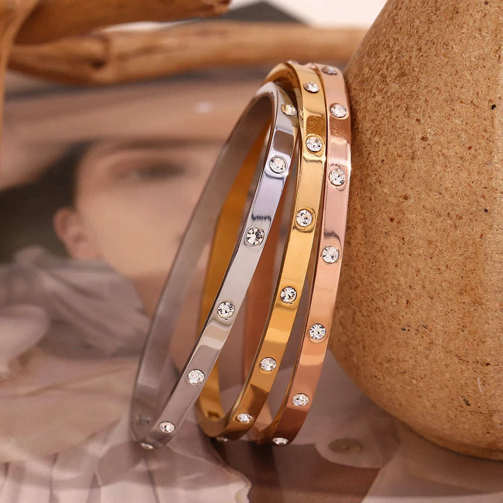 Pulseira Love Cravejado de Cristal
