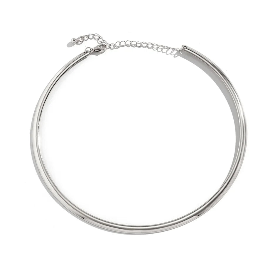 Colar Gargantilha Rígida Minimalista