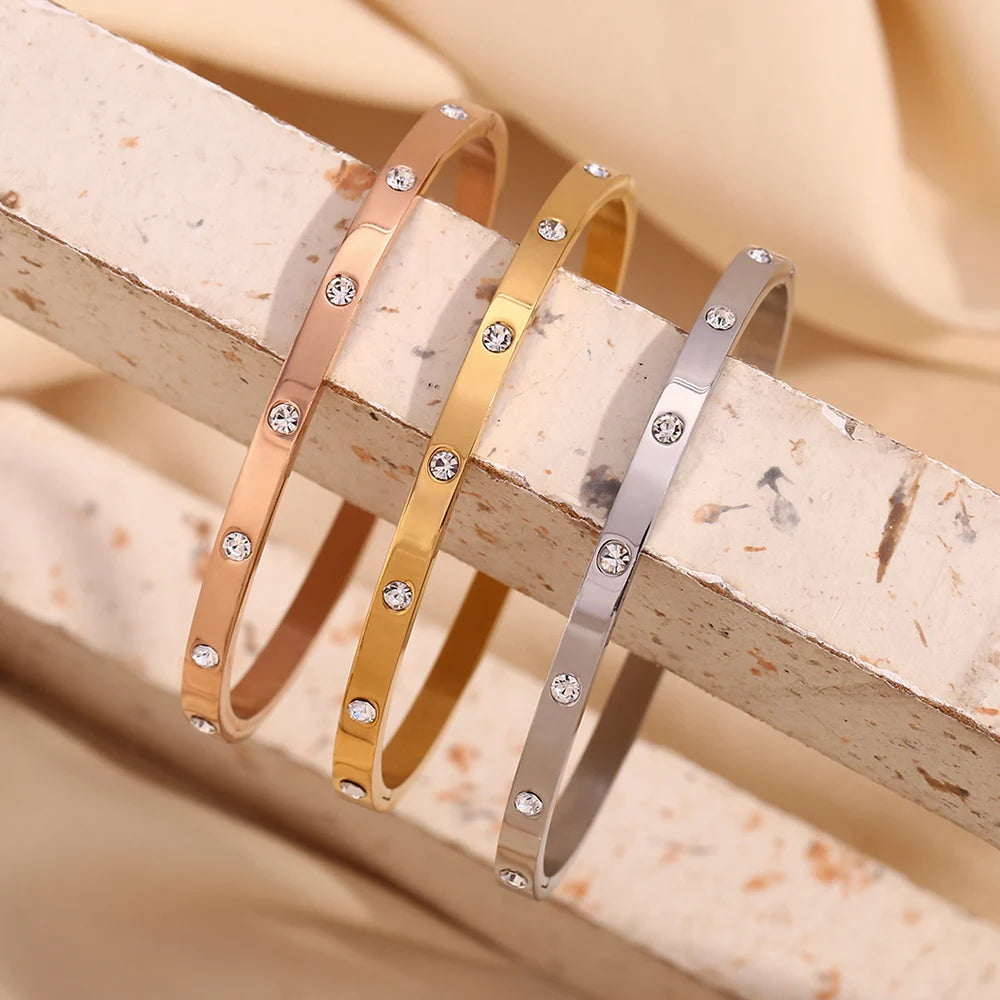 Pulseira Love Cravejado de Cristal