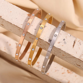 Pulseira Love Cravejado de Cristal
