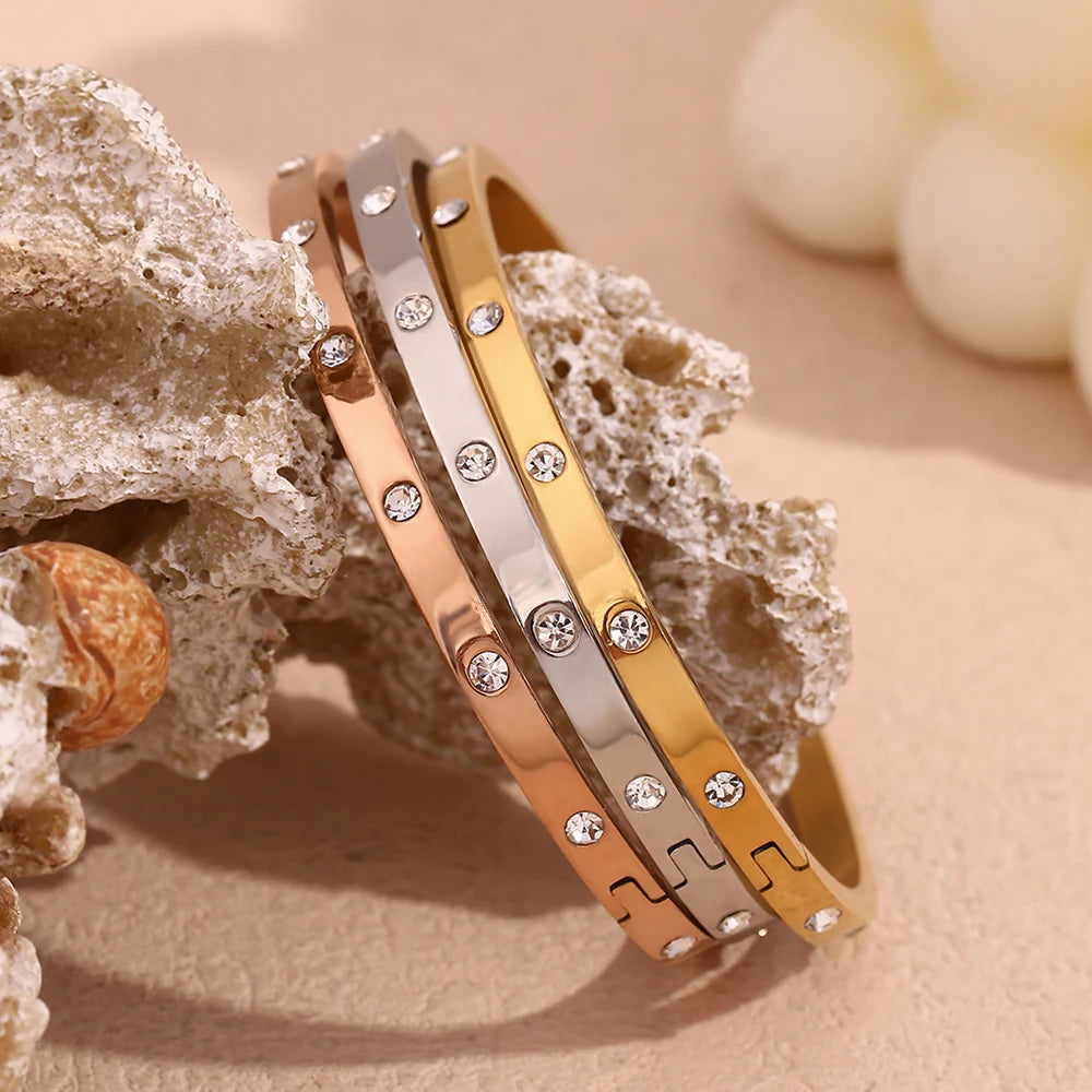 Pulseira Love Cravejado de Cristal