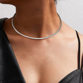 Colar de Gargantilha Neck Cuff
