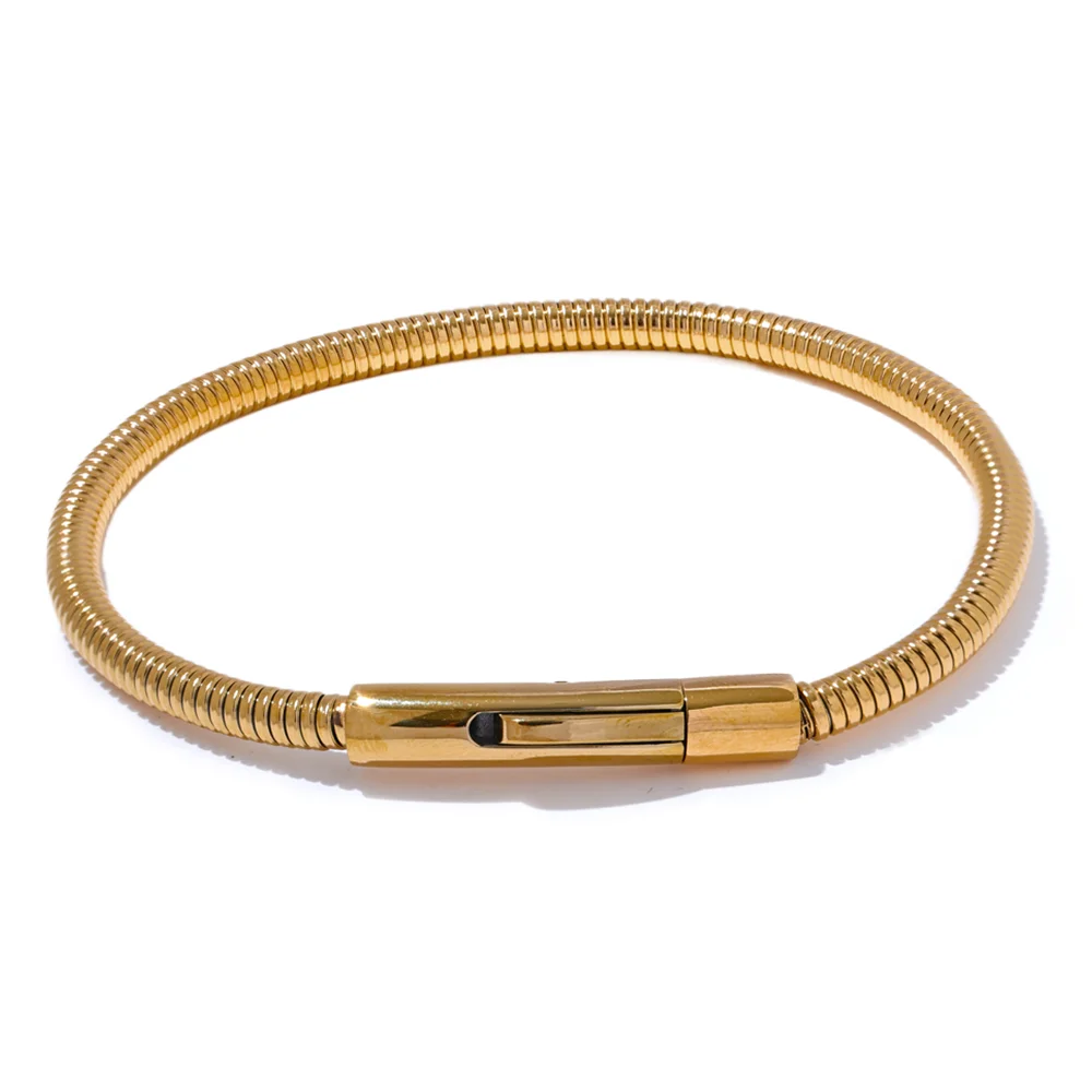 Pulseira Redonda de Cobra